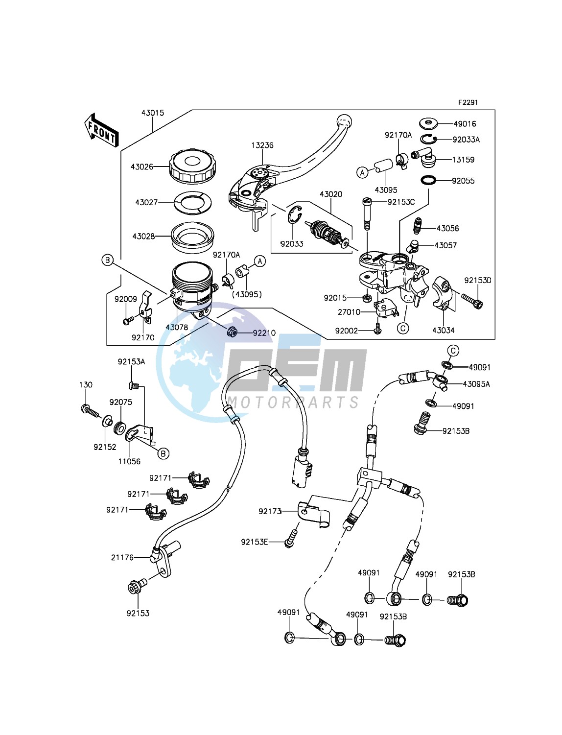 Front Master Cylinder