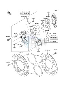 VN1700_CLASSIC_TOURER_ABS VN1700DCF GB XX (EU ME A(FRICA) drawing Front Brake