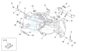 RS 125 drawing Frame