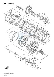 GSX-1300R ABS HAYABUSA EU drawing CLUTCH