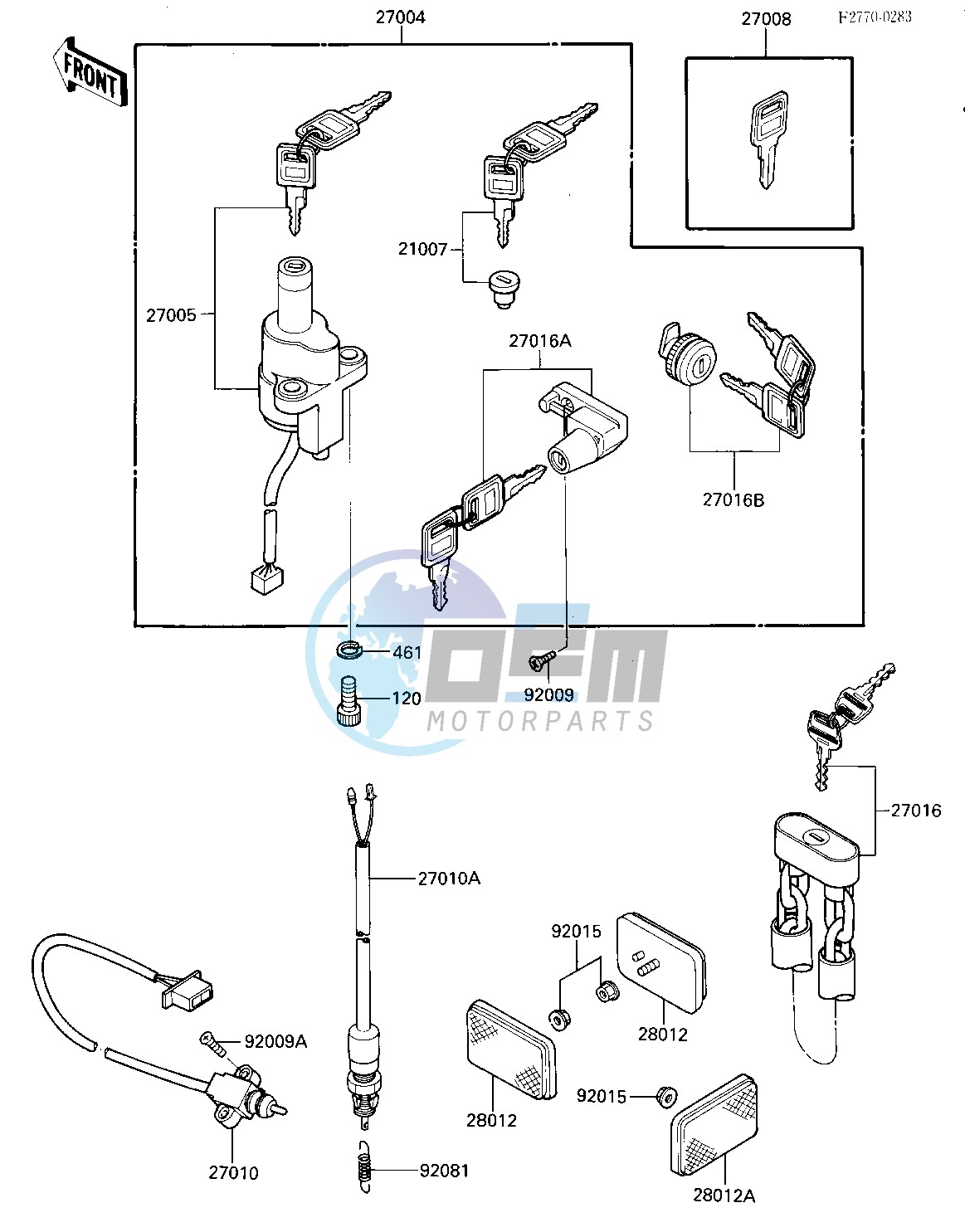 IGNITION SWITCH_LOCKS_REFLECTORS