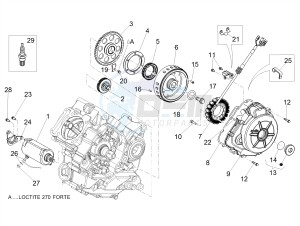 DORSODURO 900 E4 ABS (APAC) drawing Cdi magneto assy / Ignition unit