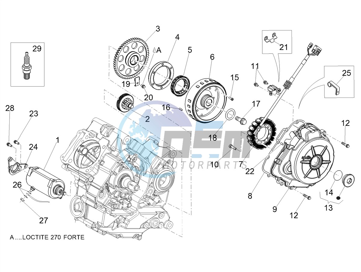 Cdi magneto assy / Ignition unit