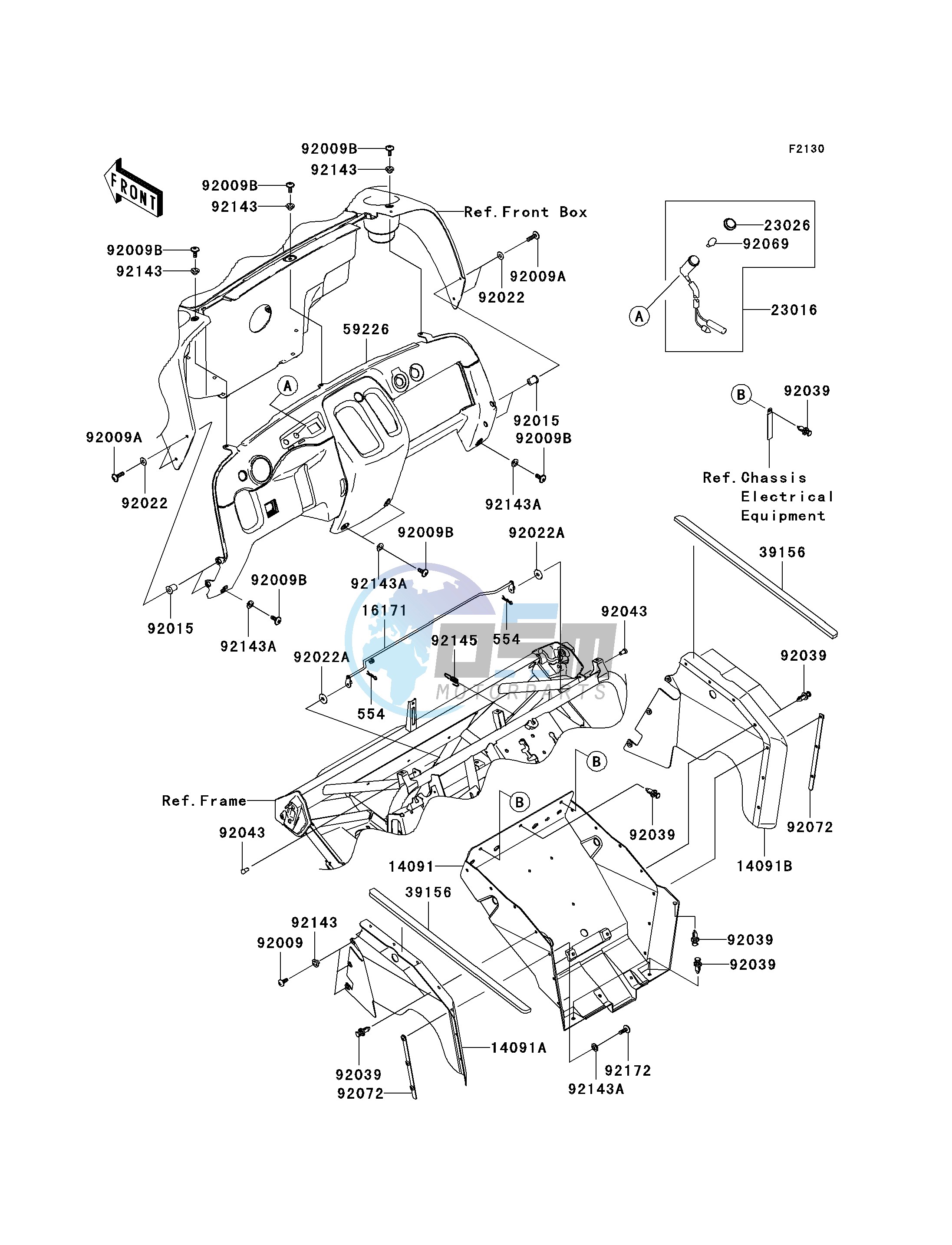 FRAME FITTINGS-- FRONT- -