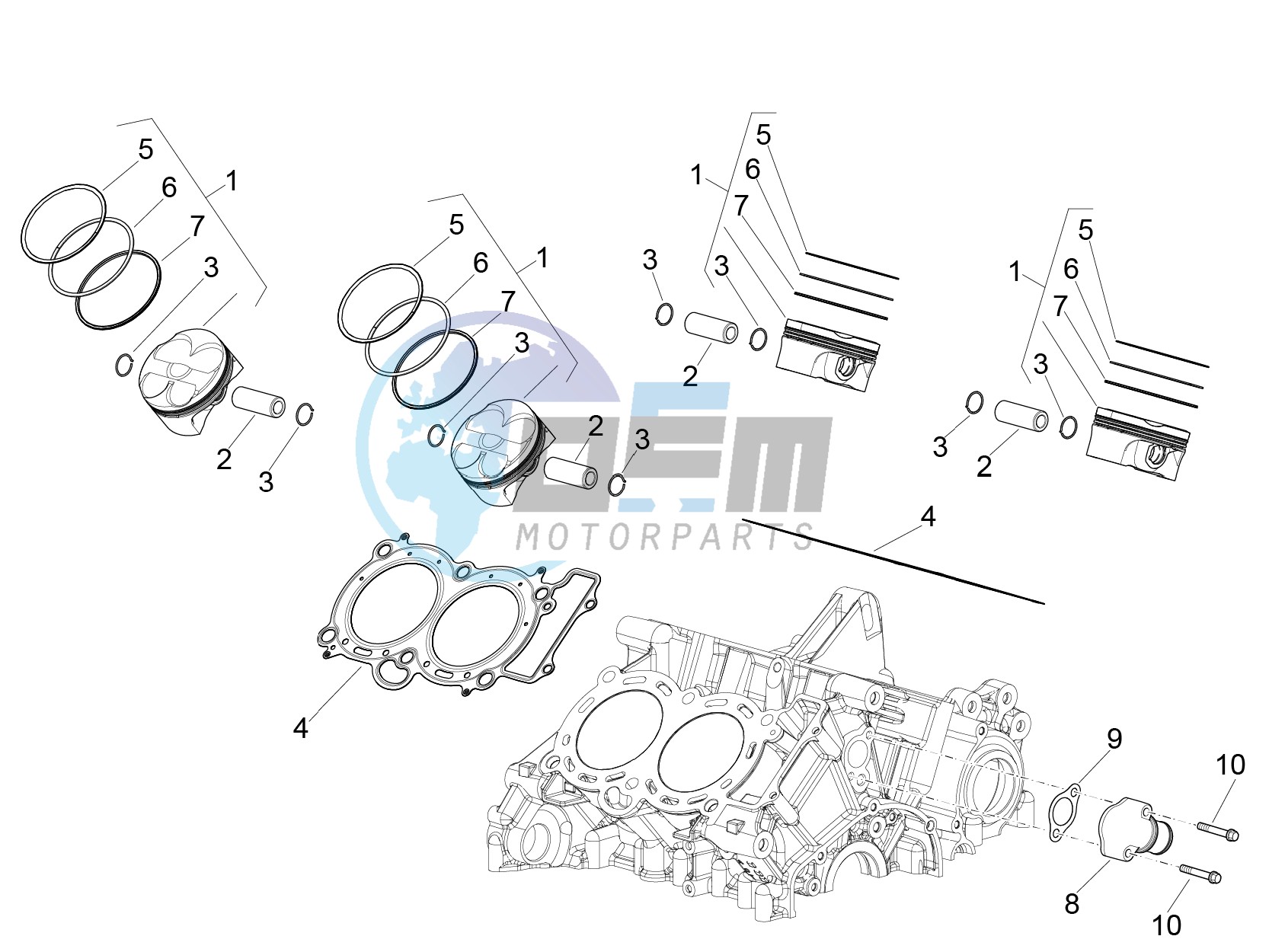 Cylinder - Piston