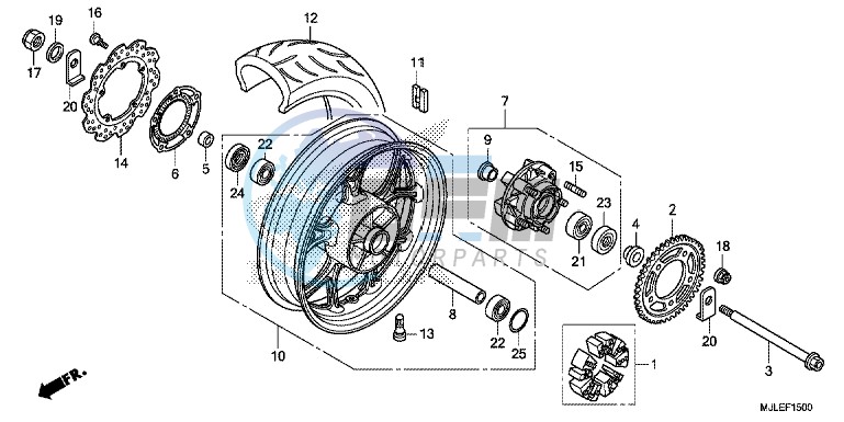 REAR WHEEL