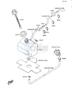 JS 300 A [300 SX] (A1-A5) [300 SX] drawing OIL TANK-- JS300-A3_A4_A5- -