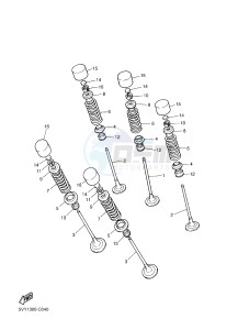 FZ1-N FZ1 (NAKED) 1000 (1EC9) drawing VALVE