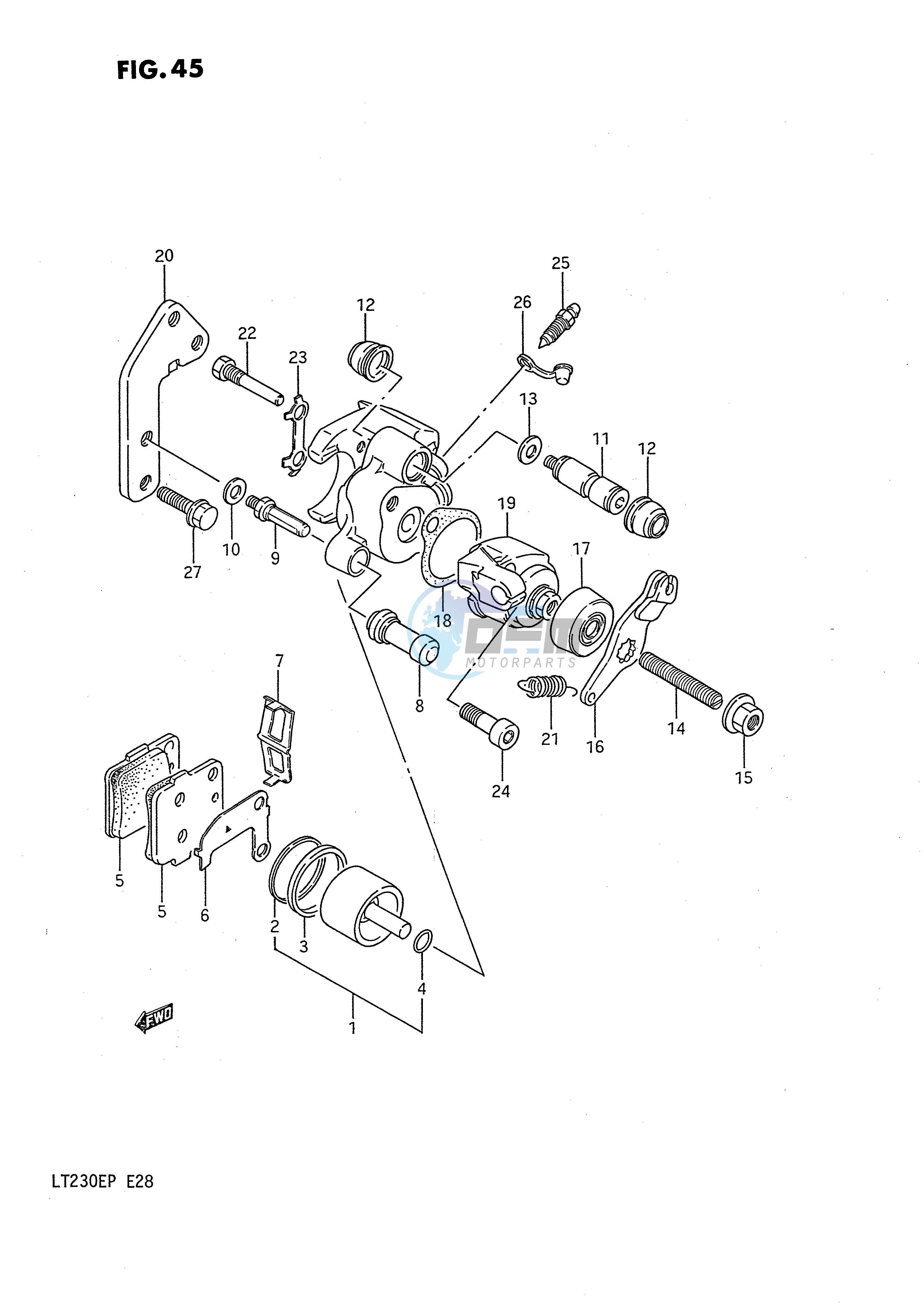 REAR CALIPER