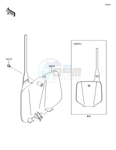 KX65 KX65AJF EU drawing Accessory