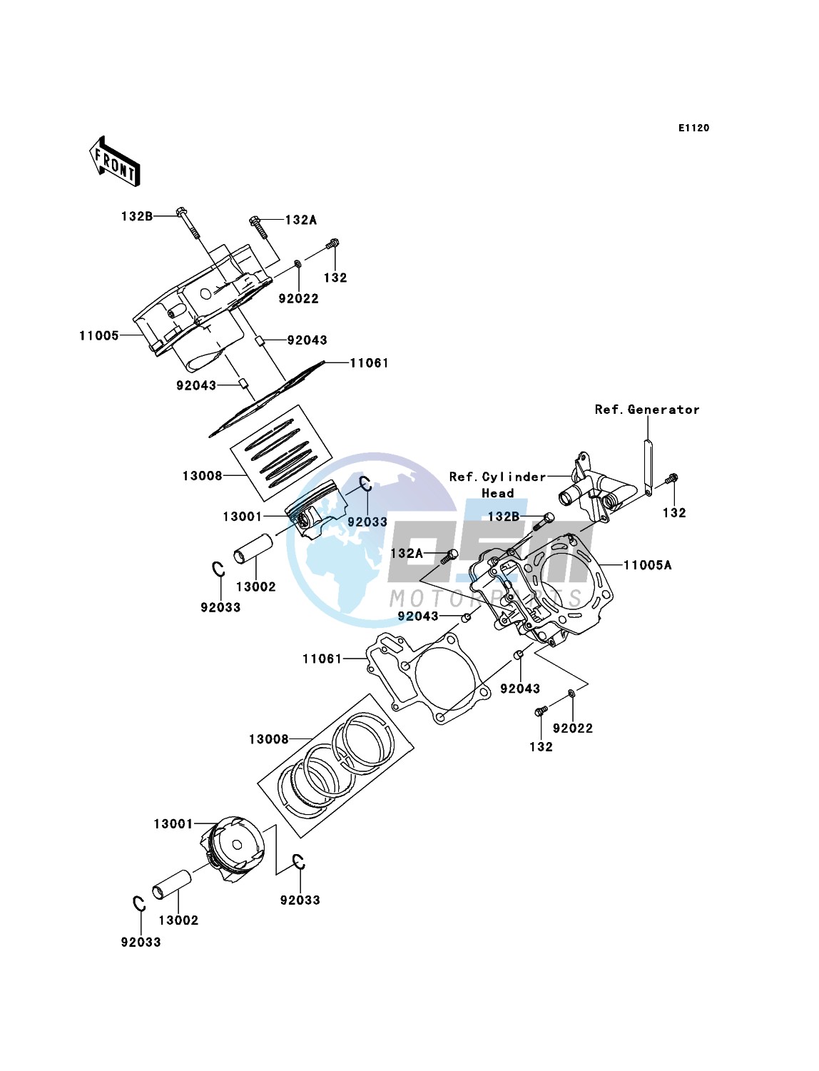 Cylinder/Piston(s)