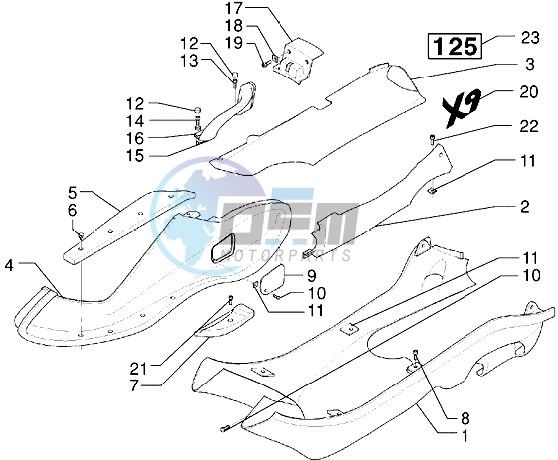 Side coverings-Spoiler