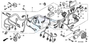 CBF1000A9 France - (F / ABS CMF) drawing WIRE HARNESS