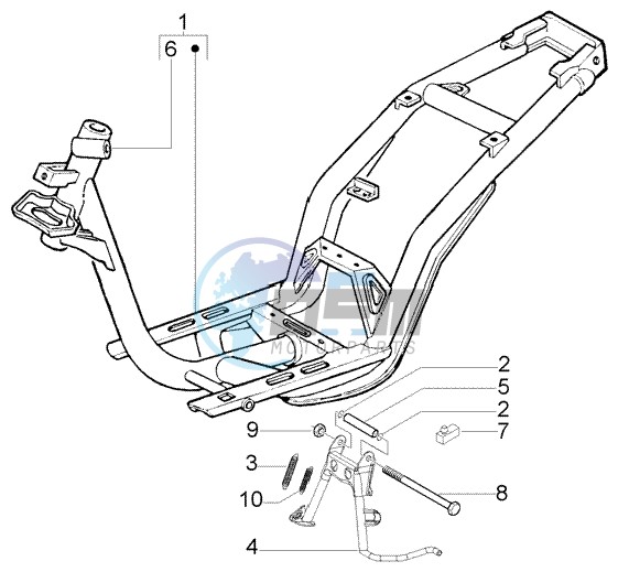 Chassis - Central stand