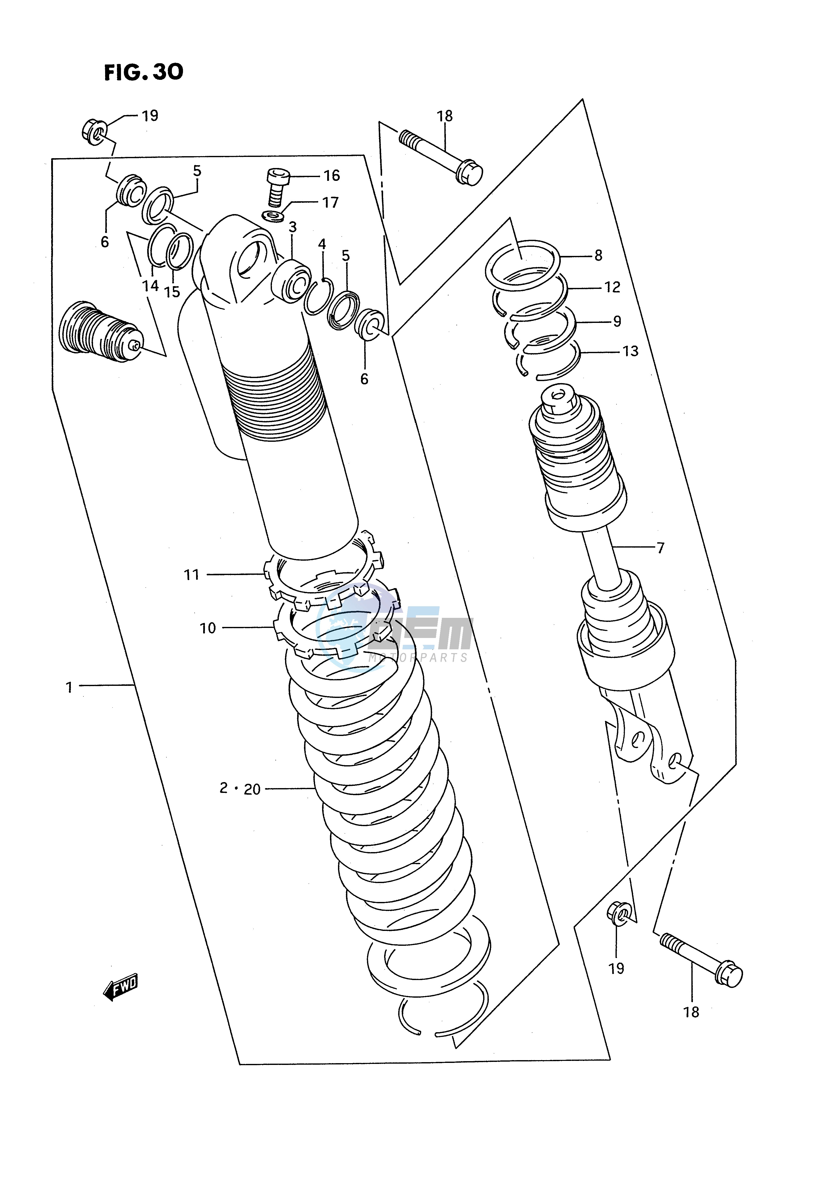 SHOCK ABSORBER (MODEL P)