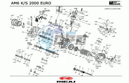 ENGINE  AMS KS 2000 EURO