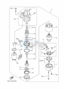 F250XCA-2020 drawing STARTER-MOTOR