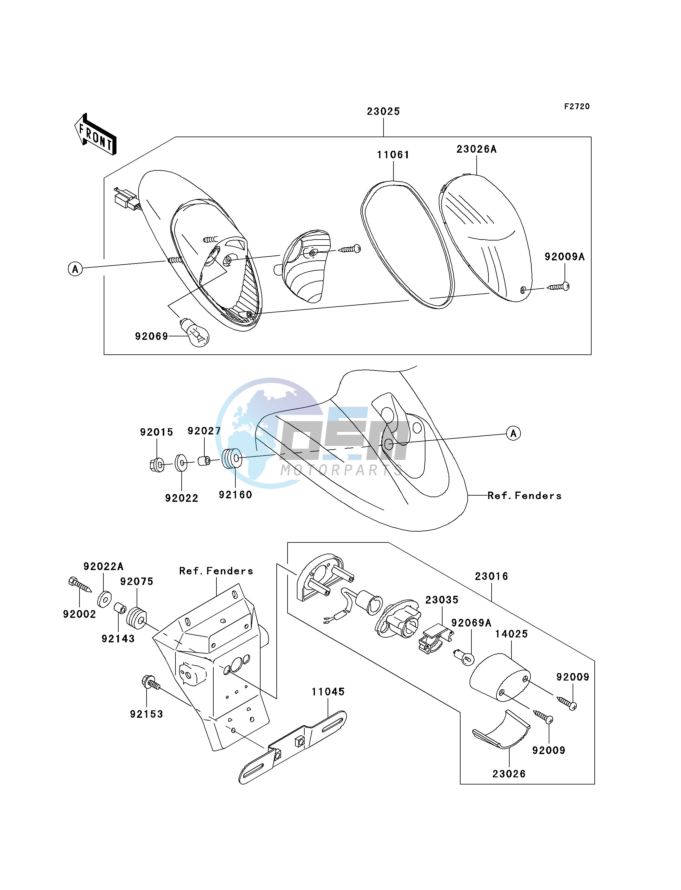 TAILLIGHT-- S- -