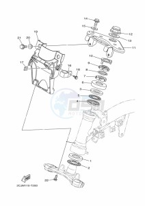 TT-R50E (BEGH) drawing STEERING