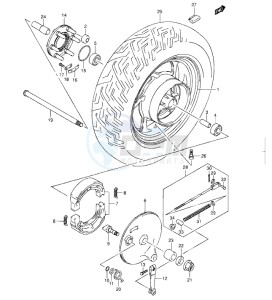 VZ800L1 drawing REAR WHEEL