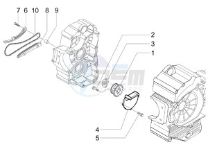 MP3 400 rl Touring drawing Oil pump