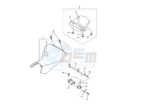 YZF R46 600 drawing SEAT