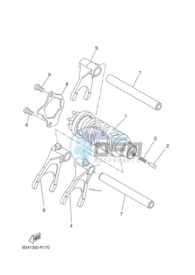 SHIFT CAM & FORK