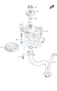 DF 175 drawing Oil Pump