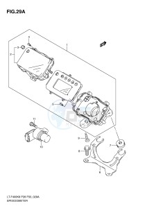 LT-F400 (P28-P33) drawing SPEEDOMETER (MODEL L0)