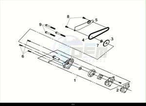 MAXSYM 400I (LZ40W1Z1-EU) (M2) drawing OIL PUMP