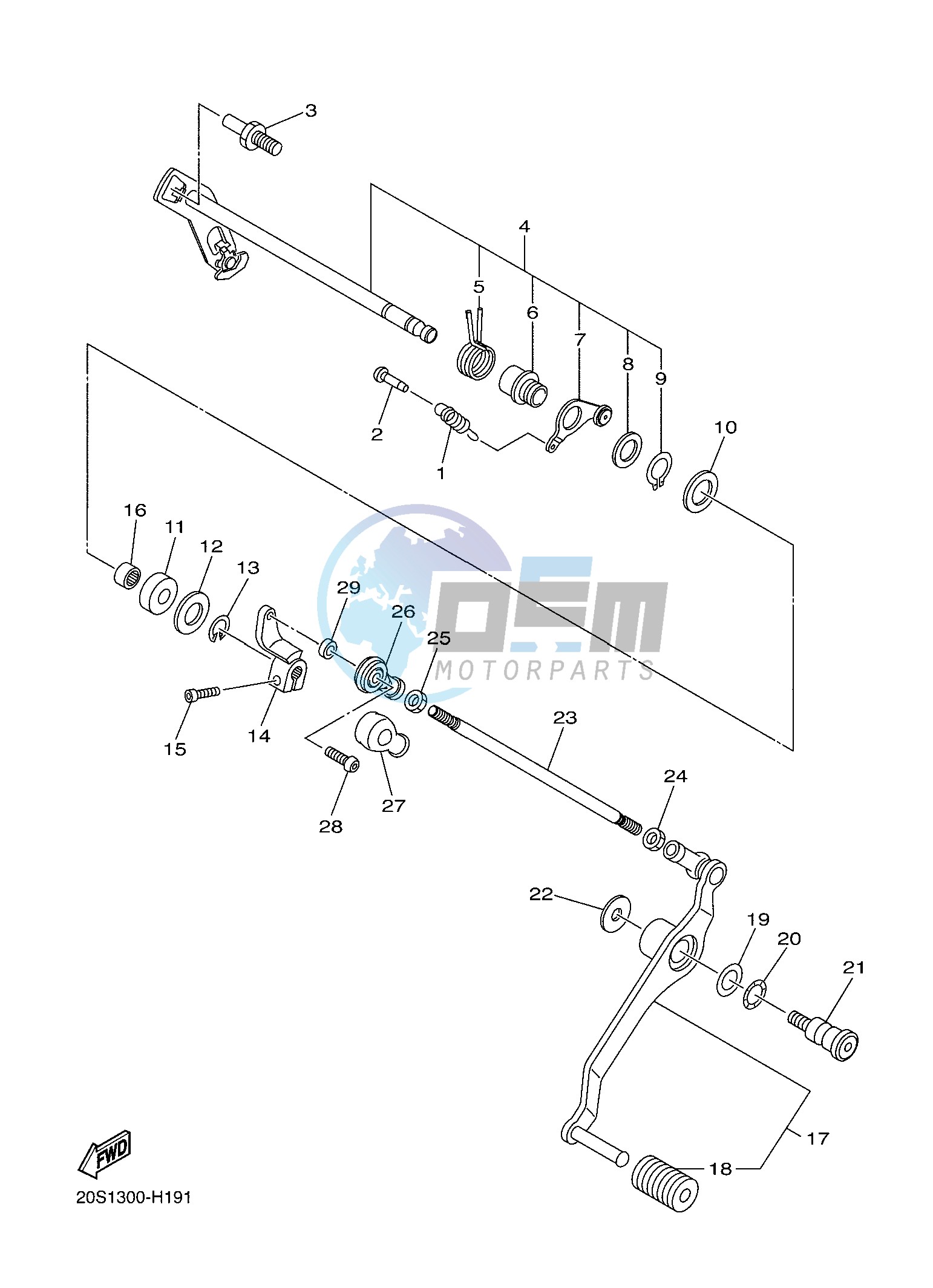 SHIFT SHAFT