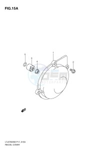 LT-A750X (P17) drawing RECOIL COVER (LT-A750XL0)