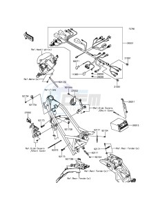 D-TRACKER KLX150HGF XX (EU ME A(FRICA) drawing Chassis Electrical Equipment