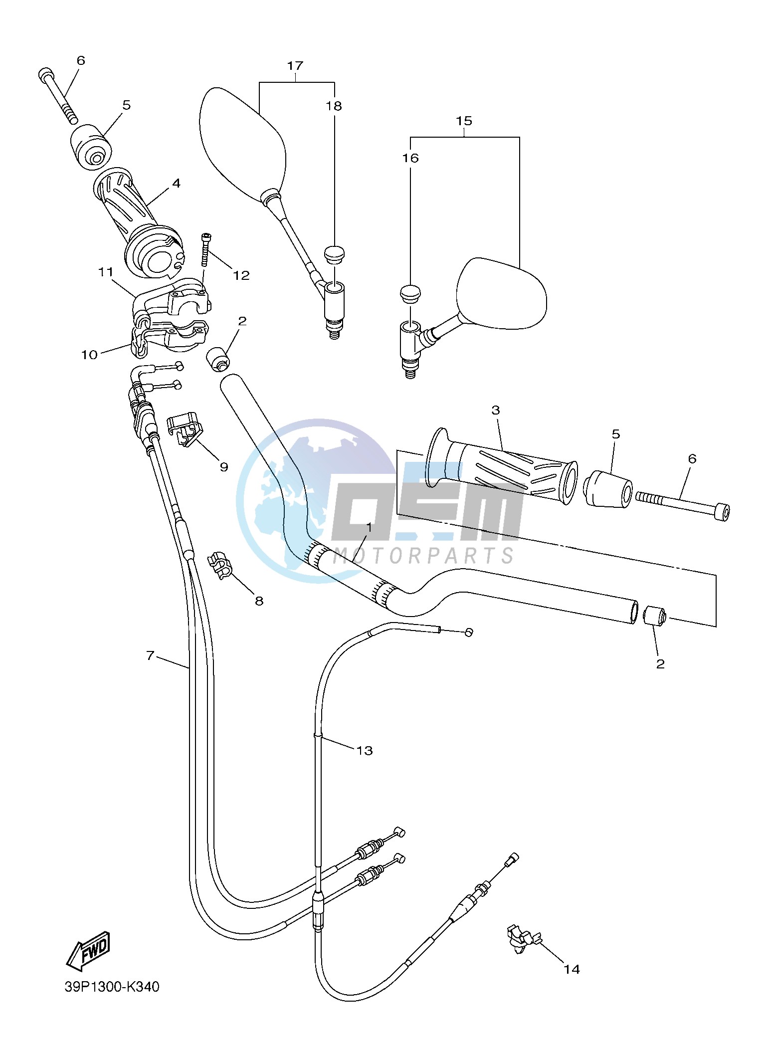 STEERING HANDLE & CABLE