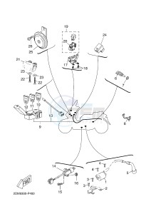 YP125R X-MAX125 X-MAX (2DM5 2DM5) drawing ELECTRICAL 2