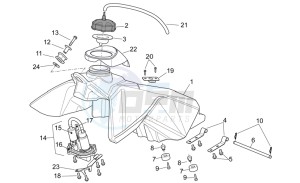 RXV 550 RXV 450-550 STREET LEGAL drawing Fuel Tank