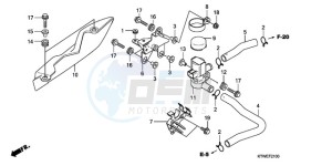 SH300AR9 Europe Direct - (ED / ABS SPC) drawing AIR INJECTION VALVE