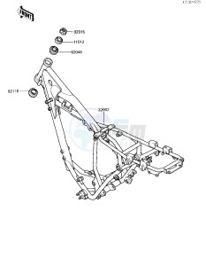 KXT 250 A [TECATE] (A2) [TECATE] drawing FRAME -- 85 A2- -