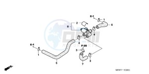 NT700VA Europe Direct - (ED) drawing AIR INJECTION VALVE