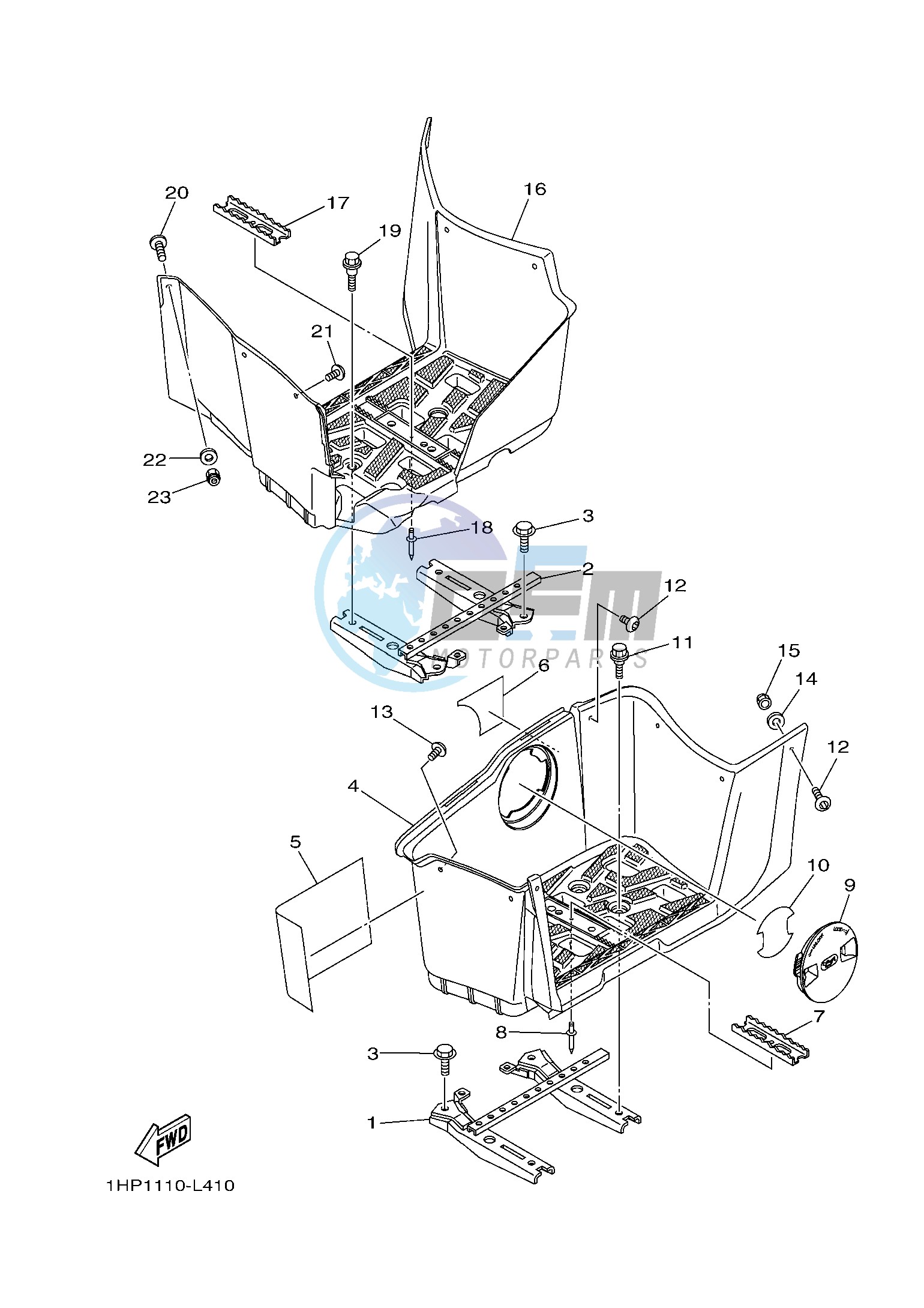 STAND & FOOTREST