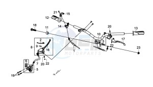 E-VIRID drawing HANDLEBAR KLEMPLATEN