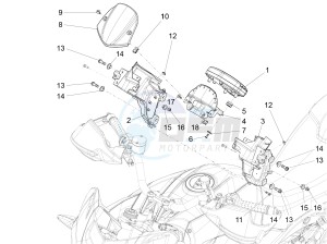 ETV 1200 Caponord Rally (EMEA, APAC) drawing Instruments