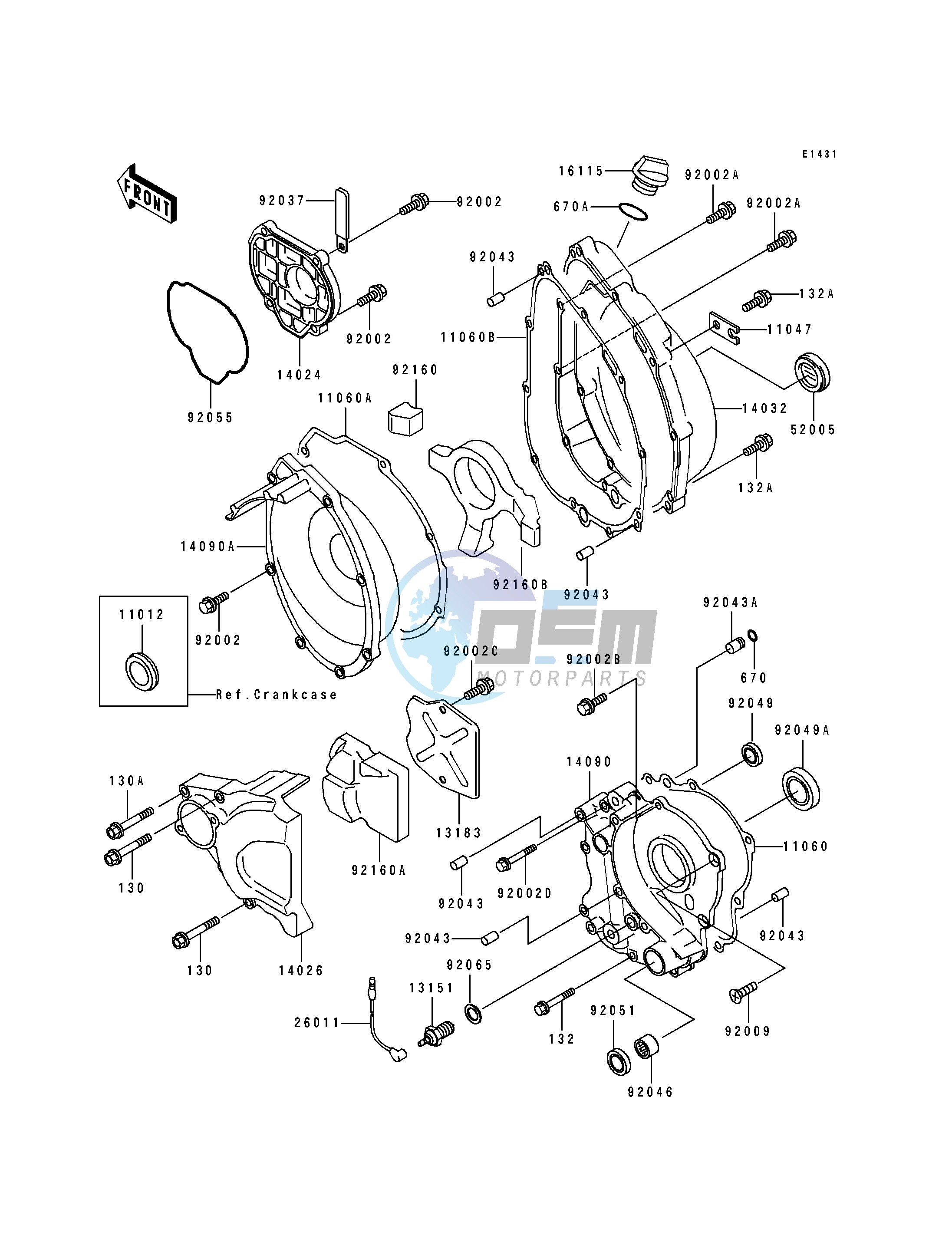 ENGINE COVER-- S- -