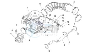 SCARABEO 50 4T 4V (EMEA) drawing Carburettor I