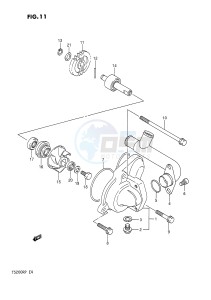 TS200R (E4) drawing WATER PUMP