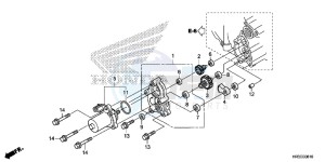 TRX420FA2F TRX420 Europe Direct - (ED) drawing CONTROL MOTOR