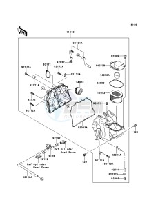 Z750 ZR750LBF FR GB XX (EU ME A(FRICA) drawing Air Cleaner