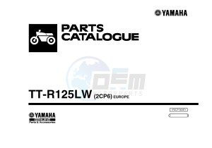 TT-R125 TT-R125LW (2CP6) drawing .1-Front-Page