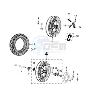 KISBEE A drawing WHEELS