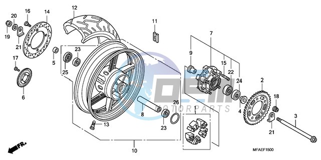 REAR WHEEL